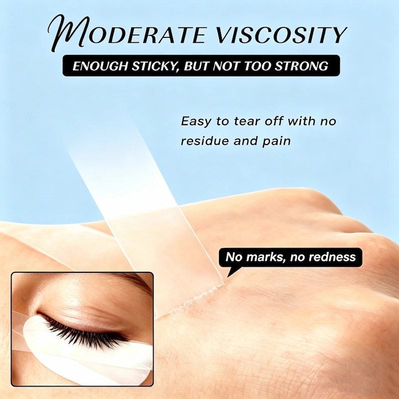 Lash Extension Tape New Upgraded PU Material Breathable Softer and More Comfortable